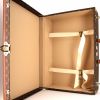 Louis Vuitton Bisten 60 rigid suitcase in brown monogram canvas and natural leather - Detail D2 thumbnail