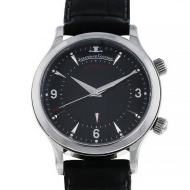 Jaeger-LeCoultre Memovox watch in stainless steel Ref:  144.8.94.S Circa  2000