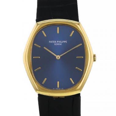 Montre Patek Philippe Ellipse en or jaune Ref :  3858 Vers  1978