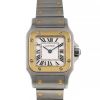 Cartier Santos Galbée watch in gold and stainless steel Circa  1990 - 00pp thumbnail