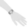 Reloj Rolex Datejust de acero y oro blanco 14k Ref :  16014 Circa  1978 - Detail D1 thumbnail