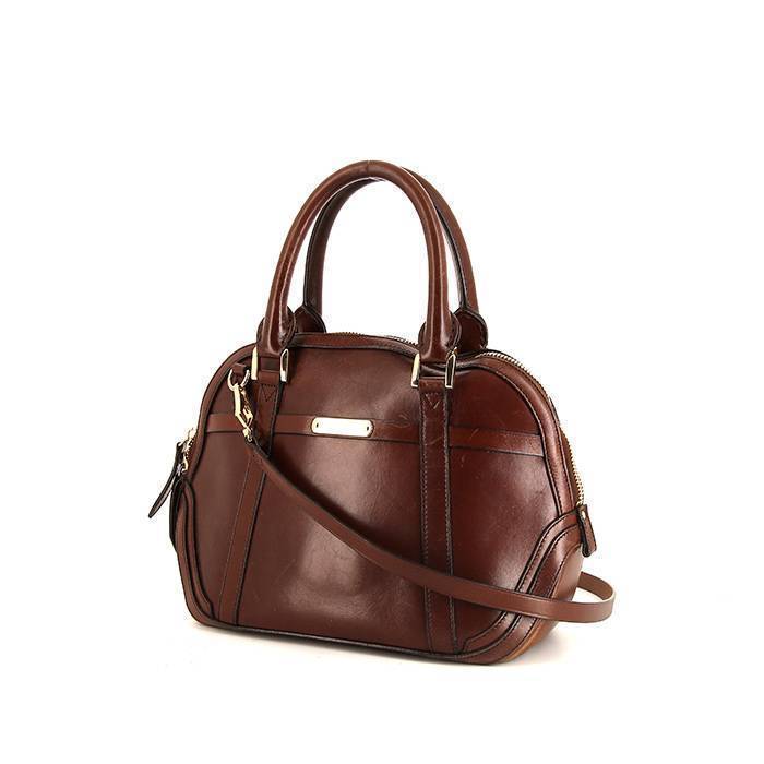 Burberry Bridle Handbag Leather Medium