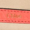 Sac bandoulière Chloé Sally en cuir verni rouge et cuir grainé rose - Detail D4 thumbnail