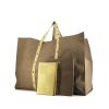 Shopping bag Louis Vuitton America's Cup in tela grigia e tessuto siglato - 00pp thumbnail