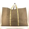 Louis Vuitton America's Cup shopping bag in grey canvas and logo canvas - 360 thumbnail
