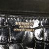 Sac à main Hermes Constance en crocodile noir - Detail D4 thumbnail