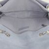 Chanel 2.55 shoulder bag in grey blue suede - Detail D3 thumbnail