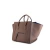 Céline Phantom shopping bag in grey leather - 00pp thumbnail