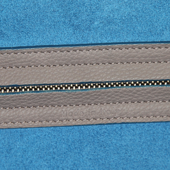 Bolso Cabás Céline Phantom en cuero gris - Detail D3