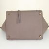 Céline Phantom shopping bag in grey leather - Detail D4 thumbnail