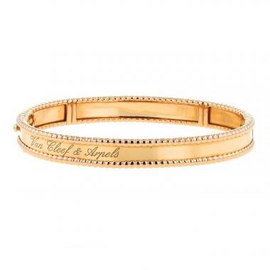 Bracciale Van Cleef & Arpels Perlée Signature in oro rosa