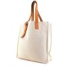 Shopping bag Hermès Etriviere - Belt in tela beige e pelle naturale - 00pp thumbnail
