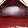 Hermes Kelly 32 cm bag worn on the shoulder or carried in the hand in burgundy box leather - Detail D3 thumbnail