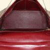 Hermes Kelly 35 cm handbag, 1989, in burgundy box leather - Detail D3 thumbnail