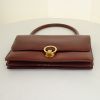 Hermes Ring handbag in cognac box leather - Detail D4 thumbnail