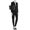 Bolso Cabás Chanel Shopping Soft CC en cuero granulado acolchado negro - Detail D1 thumbnail