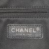 Chanel Shopping Soft CC shopping bag in black quilted grained leather - Detail D3 thumbnail