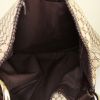 Borsa Gucci Mors in tela monogram grigia e pelle marrone - Detail D2 thumbnail