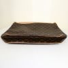 Bolso para llevar al hombro o en la mano Louis Vuitton Delightful en lona Monogram marrón y cuero natural - Detail D4 thumbnail
