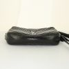Saint Laurent Lou Sac Caméra shoulder bag in black quilted leather - Detail D4 thumbnail