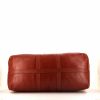 Borsa da viaggio Louis Vuitton Keepall 50 cm in pelle Epi marrone - Detail D4 thumbnail