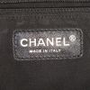 Chanel Shopping GST large model bag worn on the shoulder or carried in the hand in black quilted grained leather - Detail D3 thumbnail