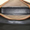 Hermes Nouméa shoulder bag in black Fjord leather and natural leather - Detail D2 thumbnail