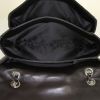 Chanel Timeless shoulder bag in black smooth leather - Detail D3 thumbnail
