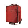 Prada suitcase in red leather saffiano - 00pp thumbnail