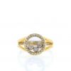 Chopard Happy Diamonds ring in yellow gold and diamonds - 360 thumbnail