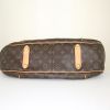 Louis Vuitton Galliera large model handbag in brown monogram canvas and natural leather - Detail D4 thumbnail