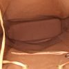 Zaino Louis Vuitton Montsouris Backpack modello grande in tela monogram marrone e pelle naturale - Detail D2 thumbnail