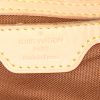 Mochila Louis Vuitton Montsouris Backpack modelo grande en lona Monogram marrón y cuero natural - Detail D3 thumbnail