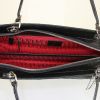 Dior East / West bag worn on the shoulder or carried in the hand in black quilted leather - Detail D2 thumbnail