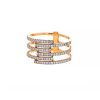 Messika Gatsby ring in pink gold and diamonds - 00pp thumbnail