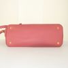 Prada Galleria medium model shoulder bag in pink leather saffiano - Detail D5 thumbnail