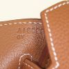 Hermes Birkin 35 cm bag in gold togo leather - Detail D4 thumbnail