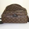 Louis Vuitton Palm Springs Backpack large model backpack in brown monogram canvas and black leather - Detail D4 thumbnail