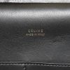 Bolso de mano Celine Belt modelo mediano en cuero negro y tweed - Detail D4 thumbnail