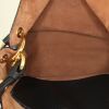 Shopping bag Burberry Sycamore in pelle martellata nera - Detail D2 thumbnail