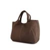 Tod's   shopping bag  in brown grained leather - 00pp thumbnail