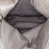 Alexander McQueen Faithful shoulder bag in grey leather - Detail D3 thumbnail