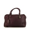 Loewe Amazona large model handbag in burgundy leather - 360 thumbnail