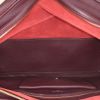 Bolso de mano Loewe Amazona modelo grande en cuero color burdeos - Detail D2 thumbnail