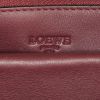Sac à main Loewe Amazona grand modèle en cuir bordeaux - Detail D3 thumbnail