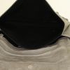 Pochette Balenciaga Enveloppe in pelle grigia - Detail D2 thumbnail
