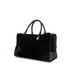 Loewe Amazona large model 24 hours bag in black leather and black suede - 00pp thumbnail