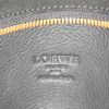 Loewe Amazona large model 24 hours bag in black leather and black suede - Detail D3 thumbnail