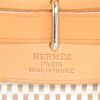 Borsa a tracolla Hermès Mini Herbag in tela beige e pelle naturale - Detail D3 thumbnail