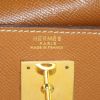 Hermes Kelly 32 cm handbag in gold epsom leather - Detail D4 thumbnail
